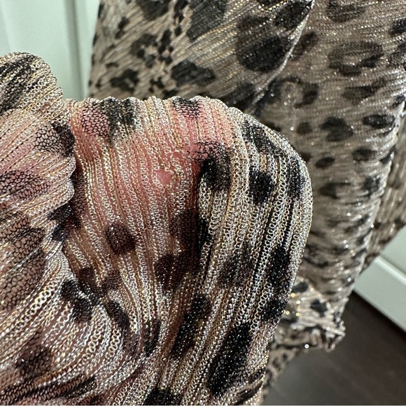 Anthropologie Akemi + Kin Jessie Leopard Kimono One Size - Picture 13 of 13